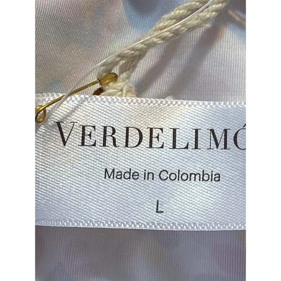 NWT Verdelimon Womens TAPIZ Izamal‎ Printed Bikini Top Size Large Adjustable - Picture 10 of 12